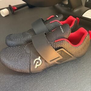 Peloton Black Altos Cycling Shoes US men 12